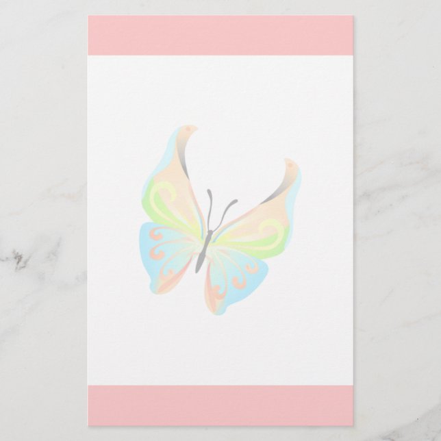 Butterfly Stationery (Front)