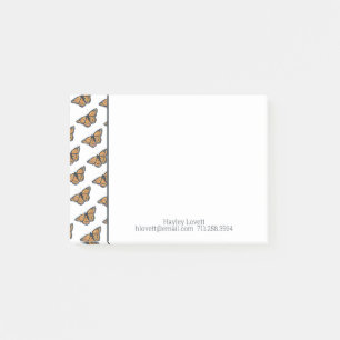 Butterfly Stationery Post-it Notes