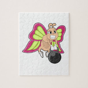 Butterfly Strength training Dumbbell Jigsaw Puzzle
