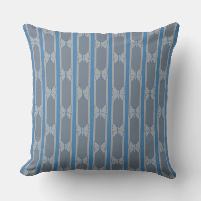 Butterfly Striped Cushion (Front)