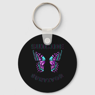 Butterfly Suicide Survivor Awareness Prevention Ki Key Ring