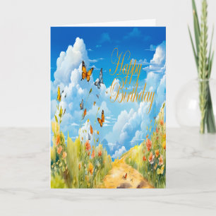 Butterfly Summer Card