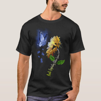 Butterfly Sunflower Acute Respiratory Distress Syn T-Shirt