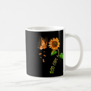 Butterfly Sunflower Rsd Crps Awareness Coffee Mug