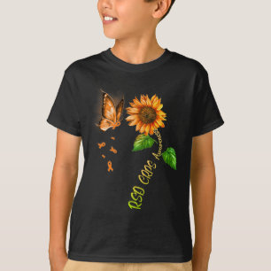 Butterfly Sunflower RSD CRPS Awareness T-Shirt