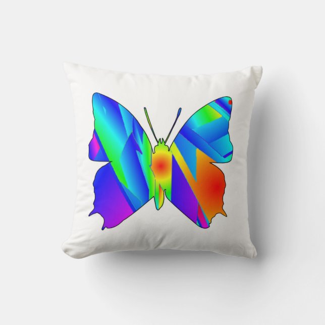 Butterfly Sunset Cushion (Front)