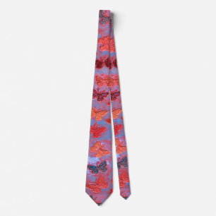 Butterfly Sunset Necktie