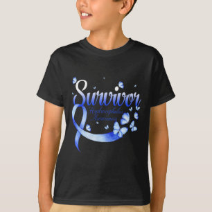 Butterfly Survivor Hydrocephalus Awareness T-Shirt