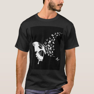 Butterfly Swarm Easy Going Fashion T-Shirt