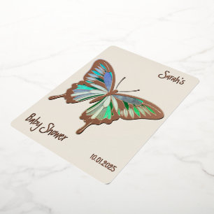 Butterfly Sweet Palette Baby Shower rose gold