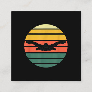 Butterfly Swimmer Swim Swimming Square Business Card