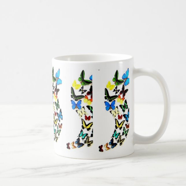 Butterfly Swirl Mug (Right)