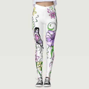 Butterfly Swirls Leggings