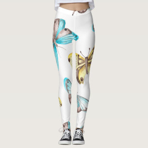 Butterfly Symmetry Art Leggings