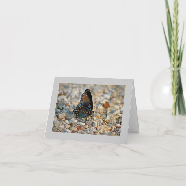 Butterfly Sympathy Card (Front)