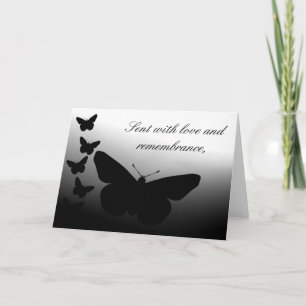 Butterfly Sympathy Card