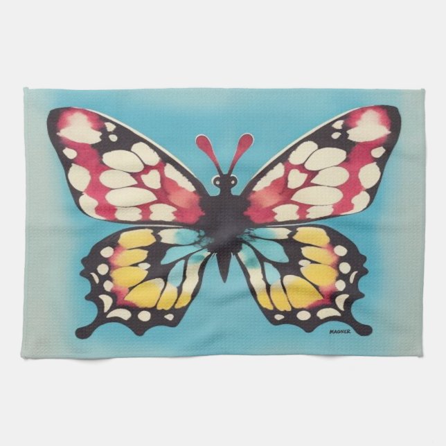 Butterfly Tea Towel (Horizontal)
