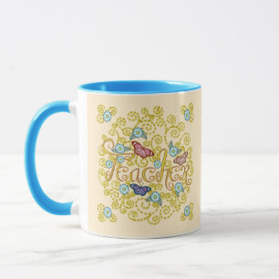 Butterfly Teacher mug