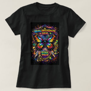 Butterfly Tees Co Graffiti Butterfly Shirt 0047807