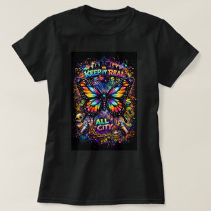 Butterfly Tees Co Graffiti Butterfly Shirt 0047810