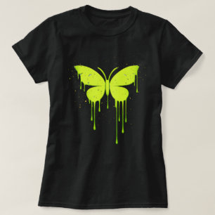 Butterfly Tees Co. Green Butterfly Drip 0047733