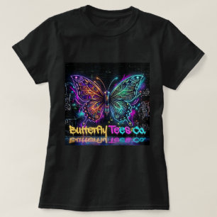 Butterfly Tees Co. Neon Butterfly Shirt 0047792