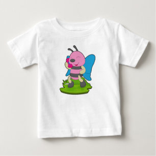 Butterfly Telephone Baby T-Shirt