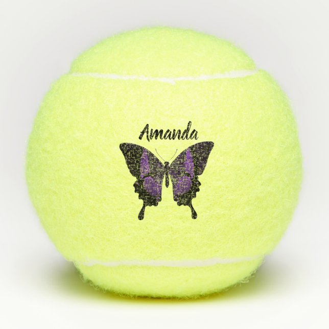 Butterfly Tennis Balls (Front)
