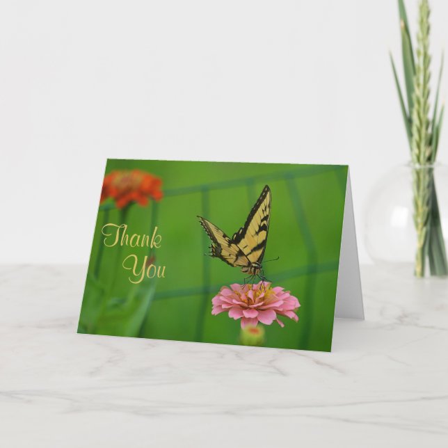 Butterfly Thank You Card (Front)