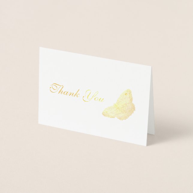 Butterfly Thank You Card (Front)