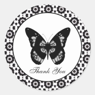 Butterfly: Thank You Sticker