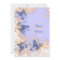 Butterfly theme wedding blue ivory