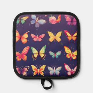 Butterfly themed holder, cute butterfly pot holder