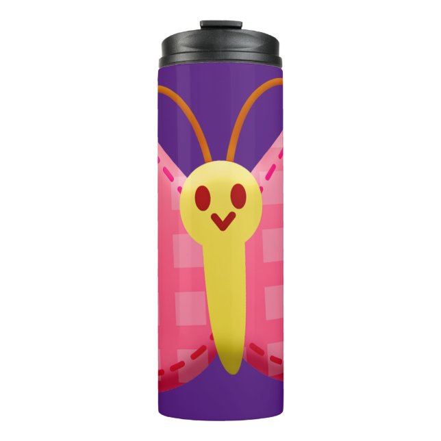 Butterfly Thermal Tumbler (Front)
