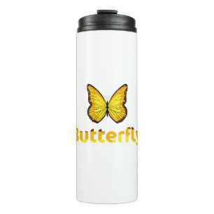Butterfly Thermal Tumbler