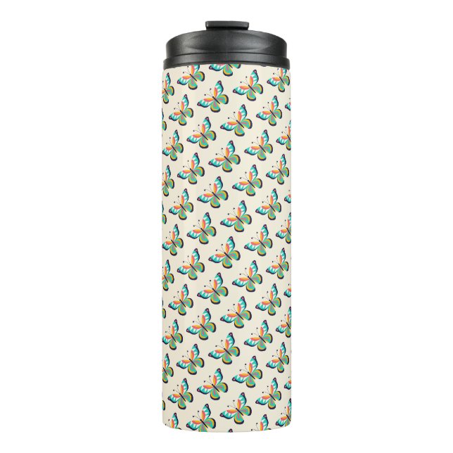 Butterfly Thermal Tumbler (Front)
