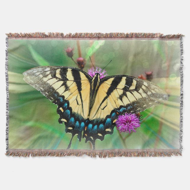 Butterfly Throw Blanket (Front)