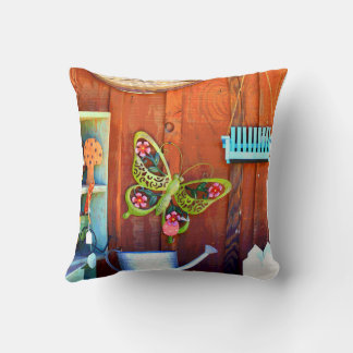 Butterfly Throw Pillow 16" x 16"