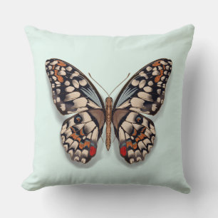 Butterfly Throw Pillow, Poufs Cushion