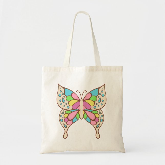  Butterfly Tote Bag (Front)