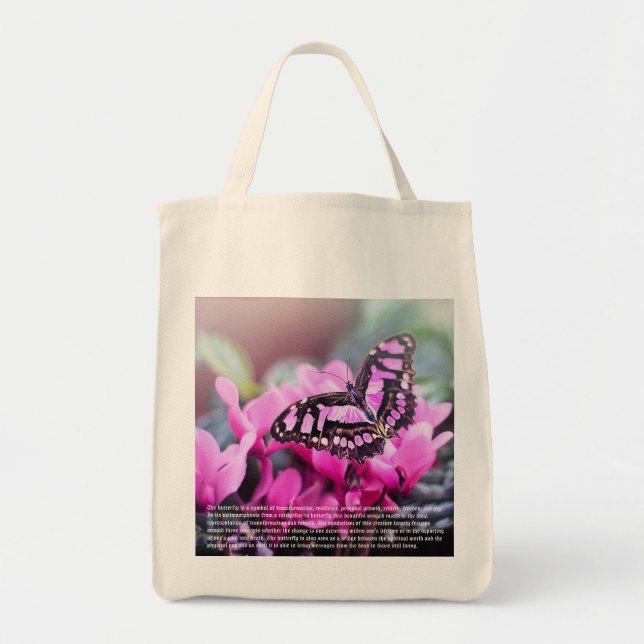Butterfly Tote Bag (Front)