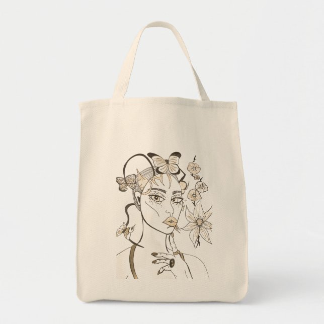 Butterfly Tote Bag (Front)