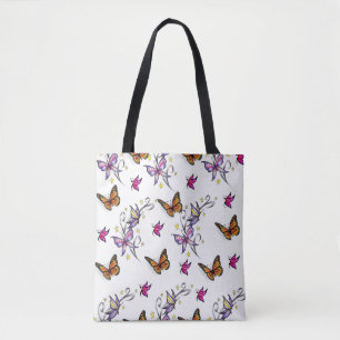 Butterfly tote bags