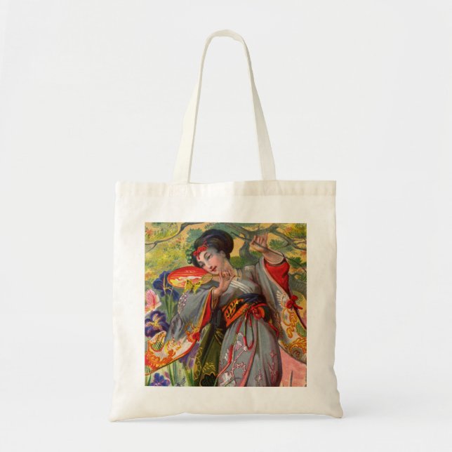 Butterfly Touch Tote Bag (Front)