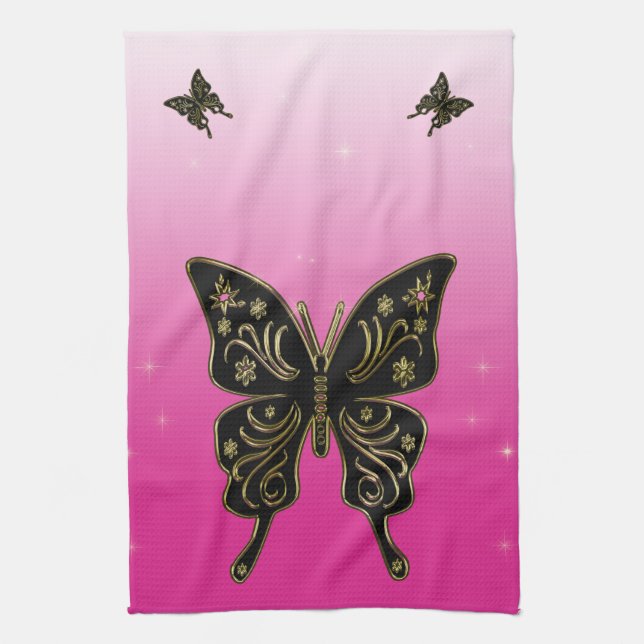 Butterfly Towel (Vertical)