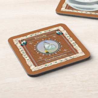 Butterfly -Transformation- Cork Coaster Set of 6