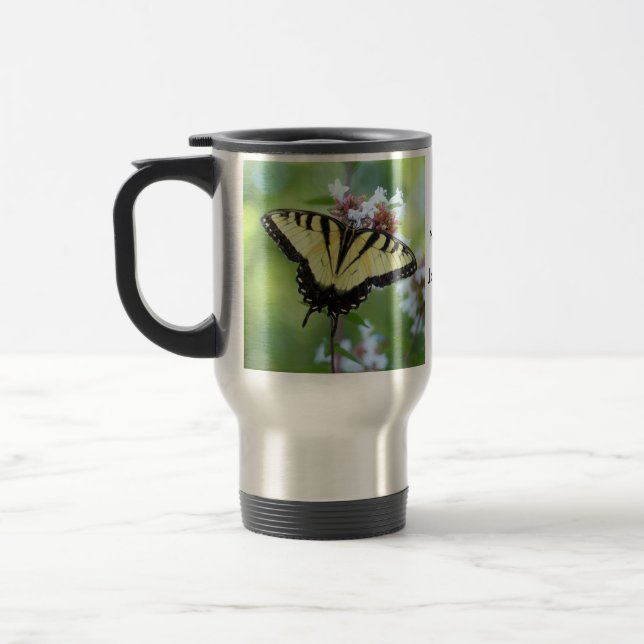 Butterfly Travel Mug (Left)