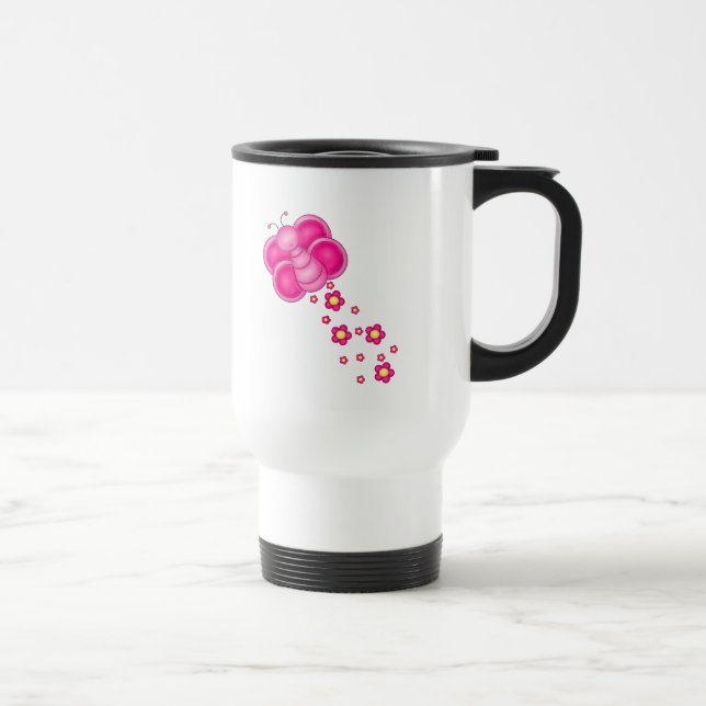 Butterfly Travel Mug (Right)