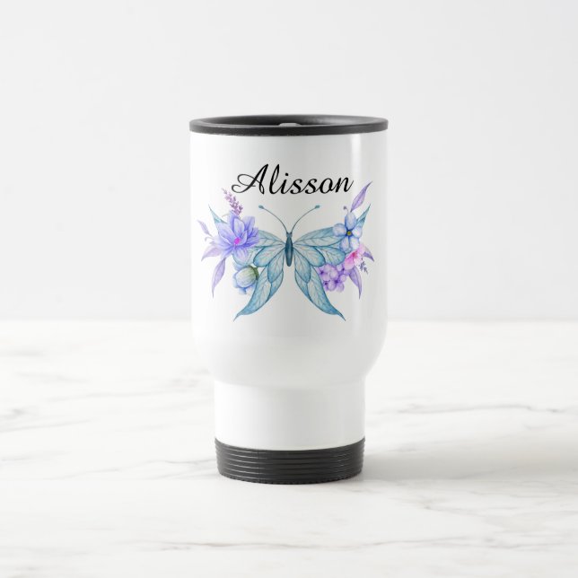 Butterfly Travel Mug (Center)