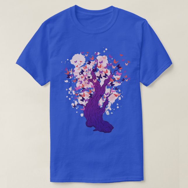 BUTTERFLY TREE 5 T-Shirt (Design Front)